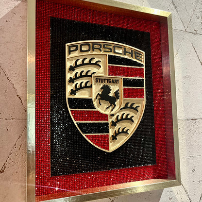 Quadro Logo Porsche Strass