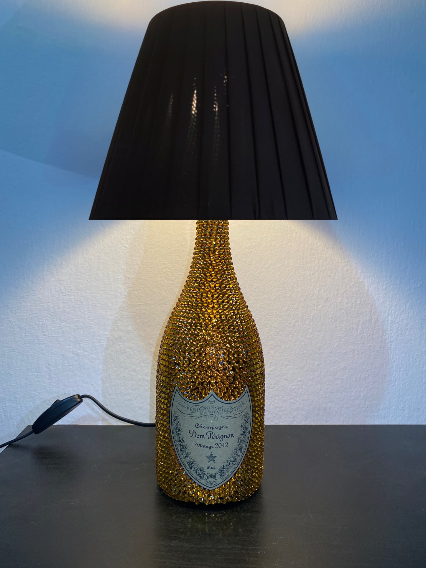 Lámpara Dom Pèrignon Vintage Oro Strass