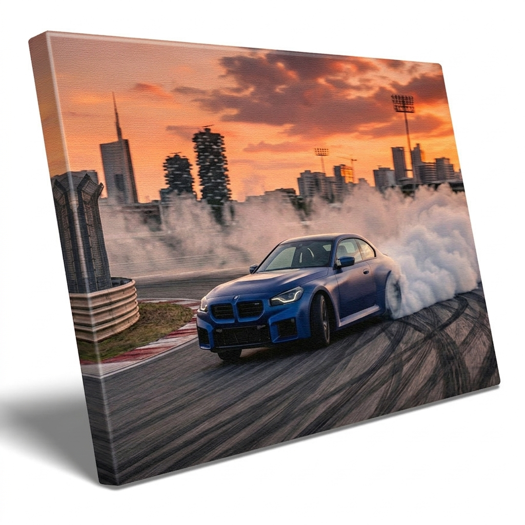 Bmw M2 G87 Stampa su Tela