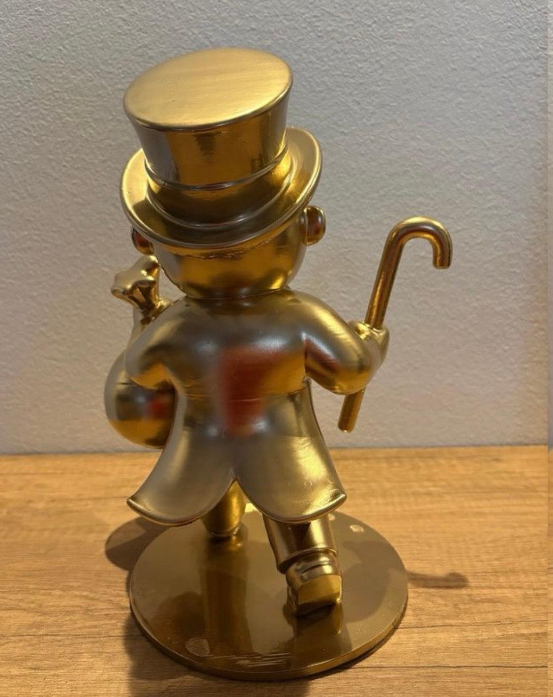 Mr. Monopoly Statua 3D con Bottino e Bastone