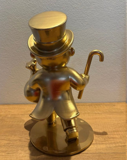 Mr. Monopoly Statua 3D con Bottino e Bastone