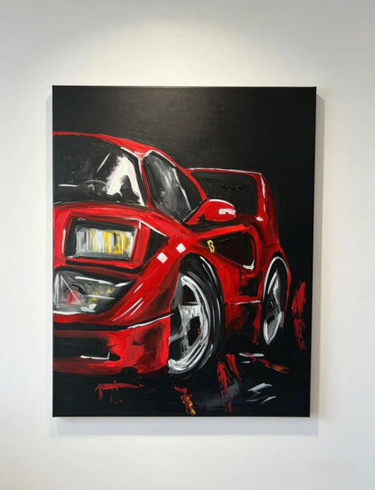 Dipinto Leggendaria Ferrari F40