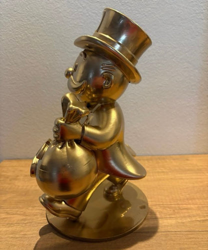 Mr. Monopoly Statua 3D con Bottino e Bastone