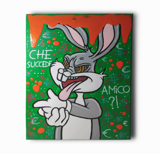 Tela Bugs Bunny Gesto Pistola Edizione Limitata