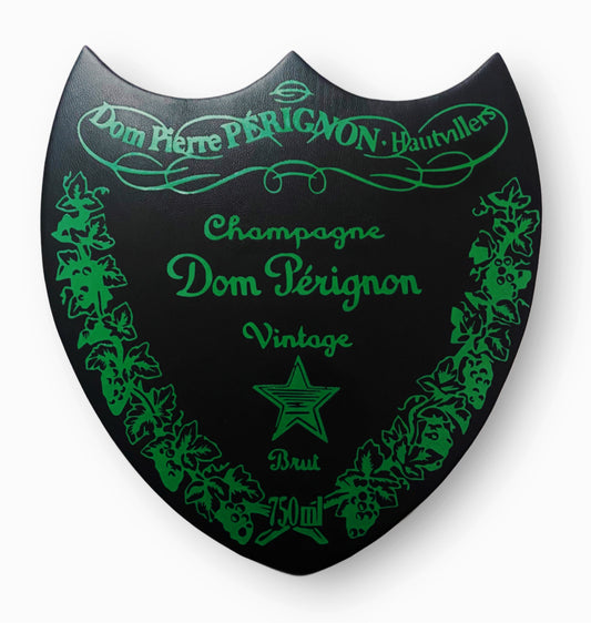 Quadro Dom Pèrignon Luminous Verde Pelle