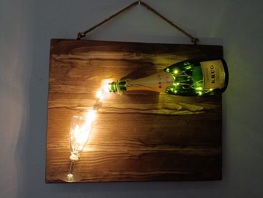Quadro Artigianale Krug Champagne