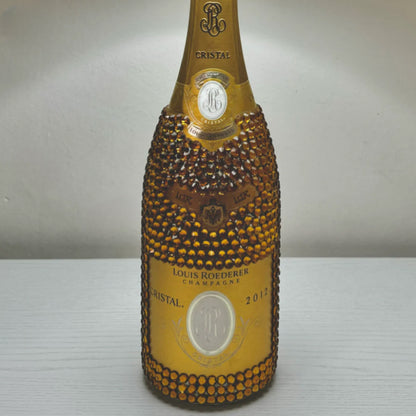 Lampada Louis Roederer Cristal 2012 Strass Oro