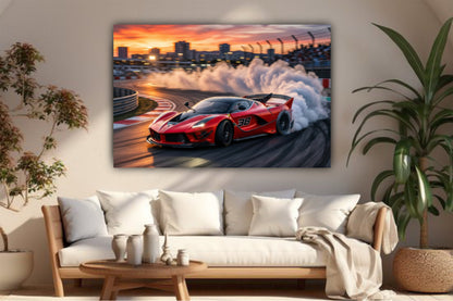 Ferrari FXX K Stampa su Tela
