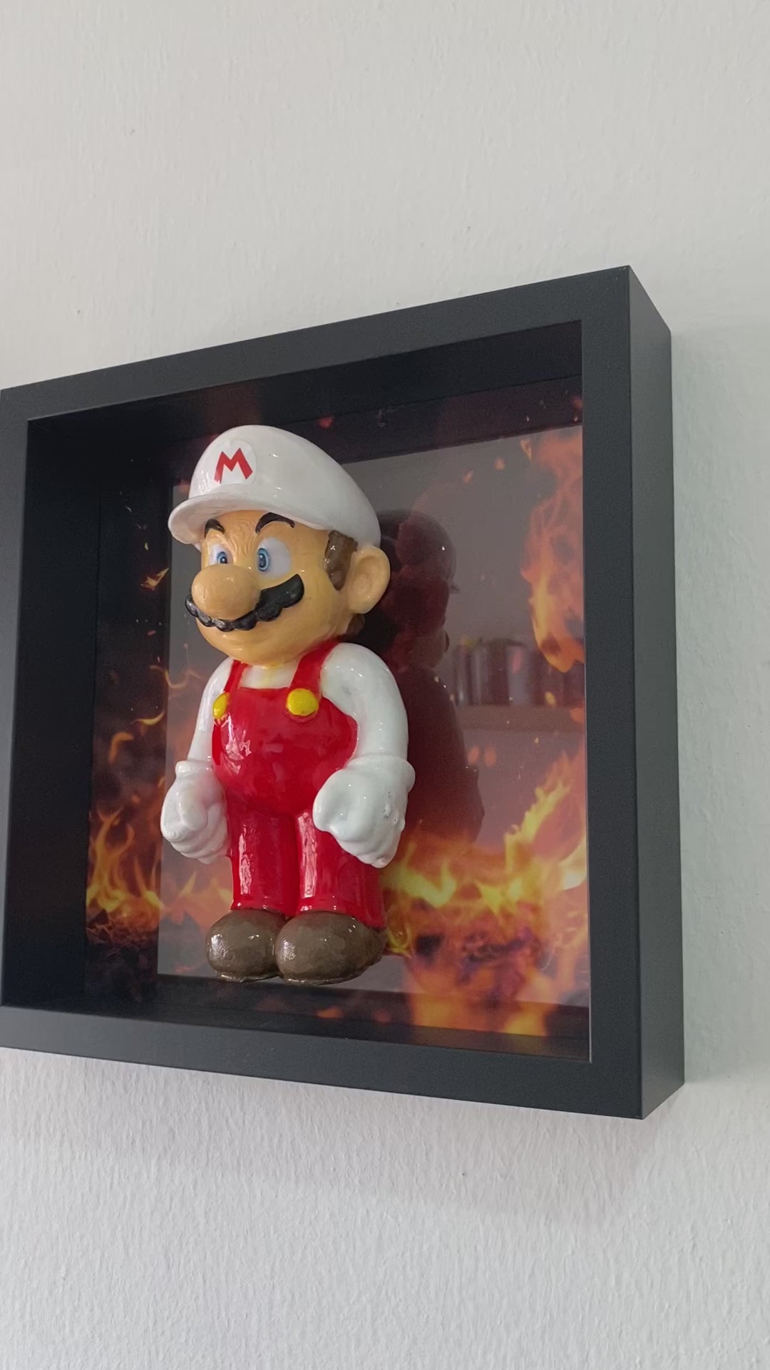 Quadro Super Mario Bros Fuoco
