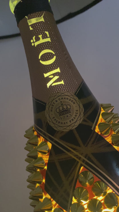 Moët Chandon Nir Rosè Lamp Golden Studs