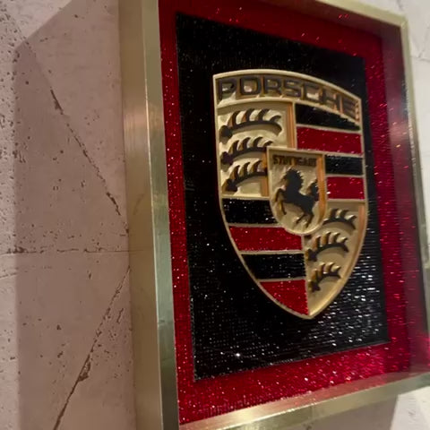 Quadro Logo Porsche Strass