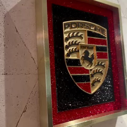 Quadro Logo Porsche Strass